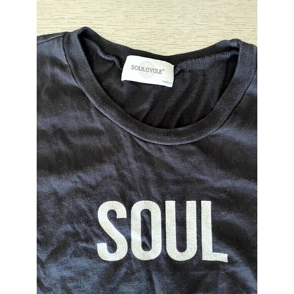 Soul Cycle “Cities” Long Sleeve Shirt Black Size Medium - Picture 2 of 5